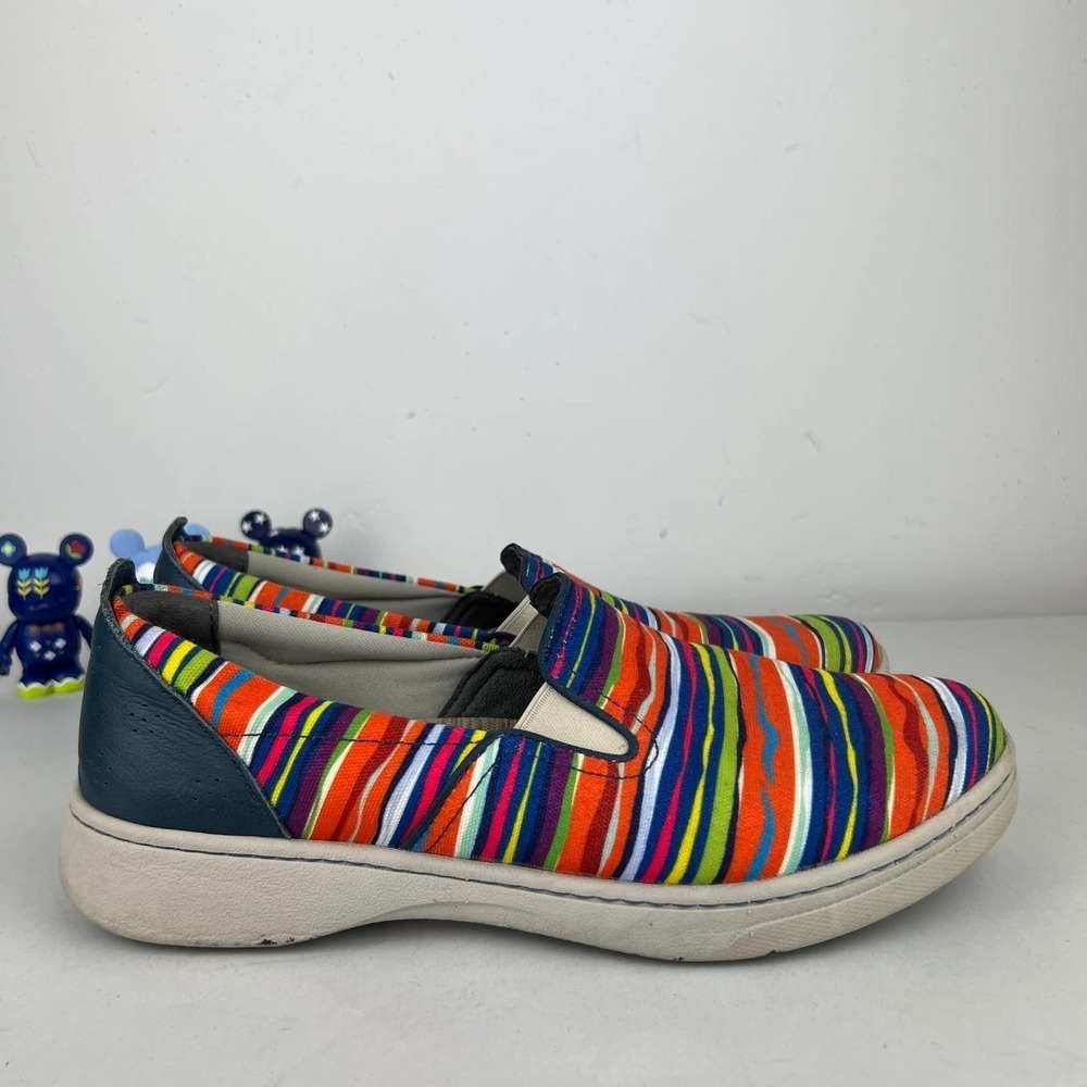Dansko Multi Color Stripe Slip On Womens Shoes Size: 42 US: 12